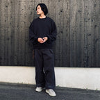 EVD3 Oversized Crewneck #Black [GOOPI-26AW-SEP-03]