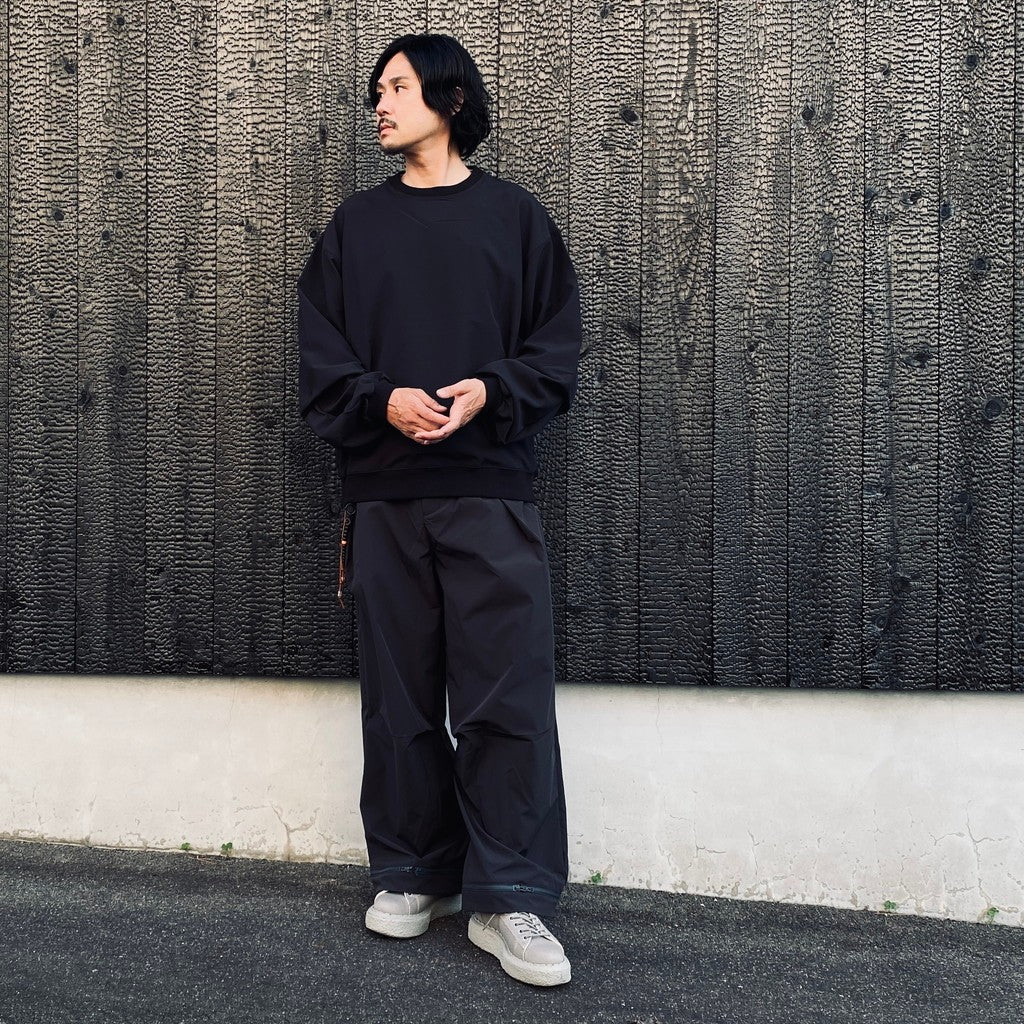 EVD3 Oversized Crewneck #Black [GOOPI-26AW-SEP-03]