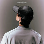 EX-9 GOOPiMADE Faux-Leather Cap #Black [GOOPI-26SS-JUL-04]