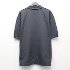 TECH KNIT POLO S/S #INK BLACK [BE-43026]