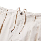 TWILL BOHEMIAN PANTS #WHITE [24SS-B06]