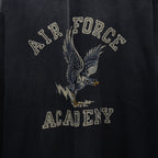 美國空軍鷹圖案長袖T卹（做舊款）#做舊黑色 [BW252-UAL]