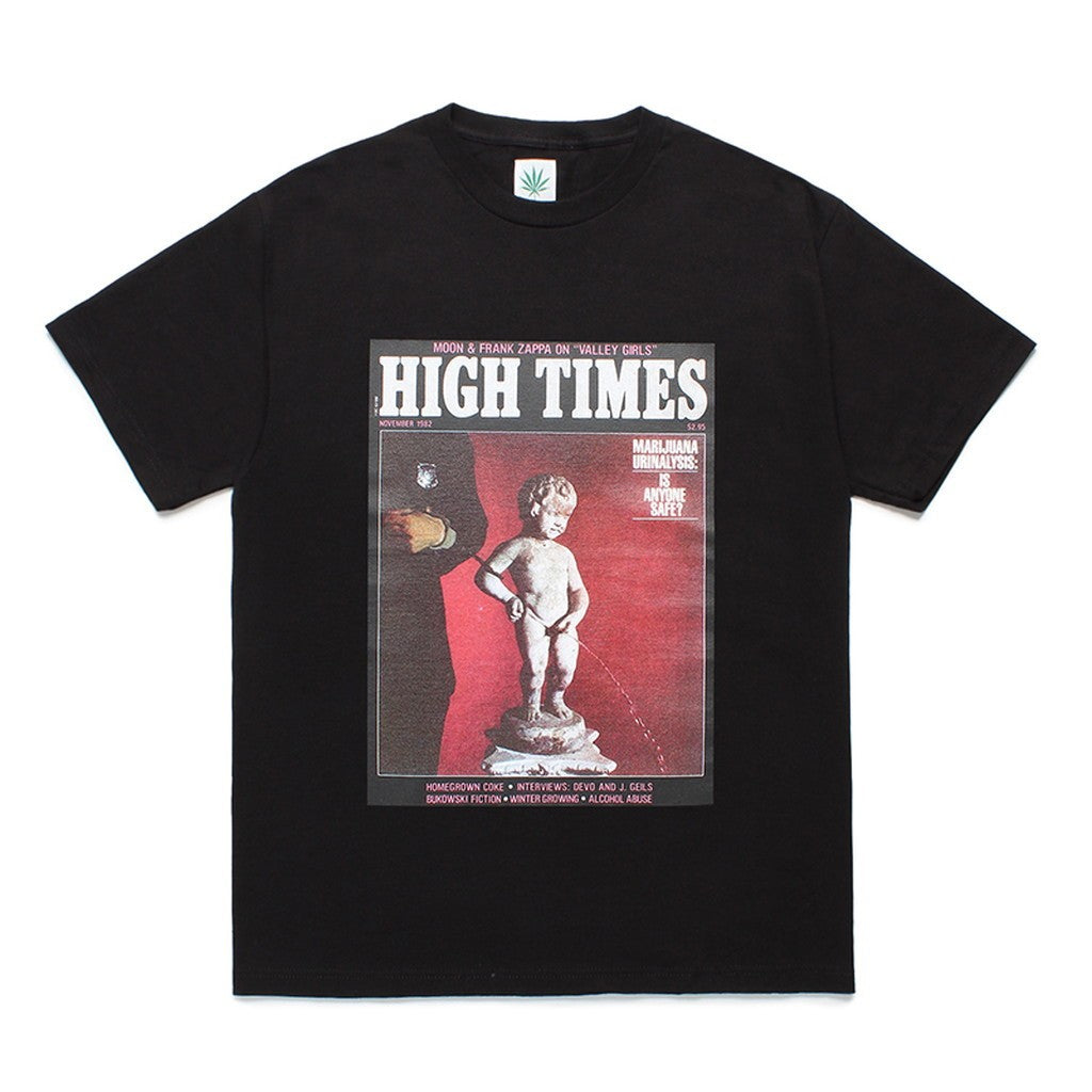 HIGHTTIMES | 圓領 T 卹 - 類型 3- #黑色 [HIGHTTIMES-WM-TEE03]