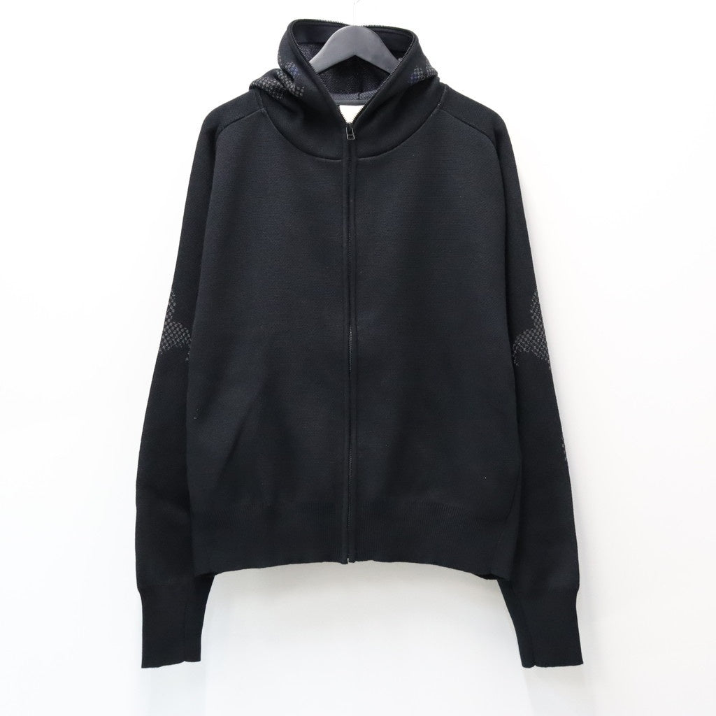 BIG D KNIT (× BIG D) #BLACK REFLECTOR [JI-26AW-KN01]