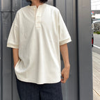 TECH THERMAL HENLEY S/S #ECRU [BE-39024]