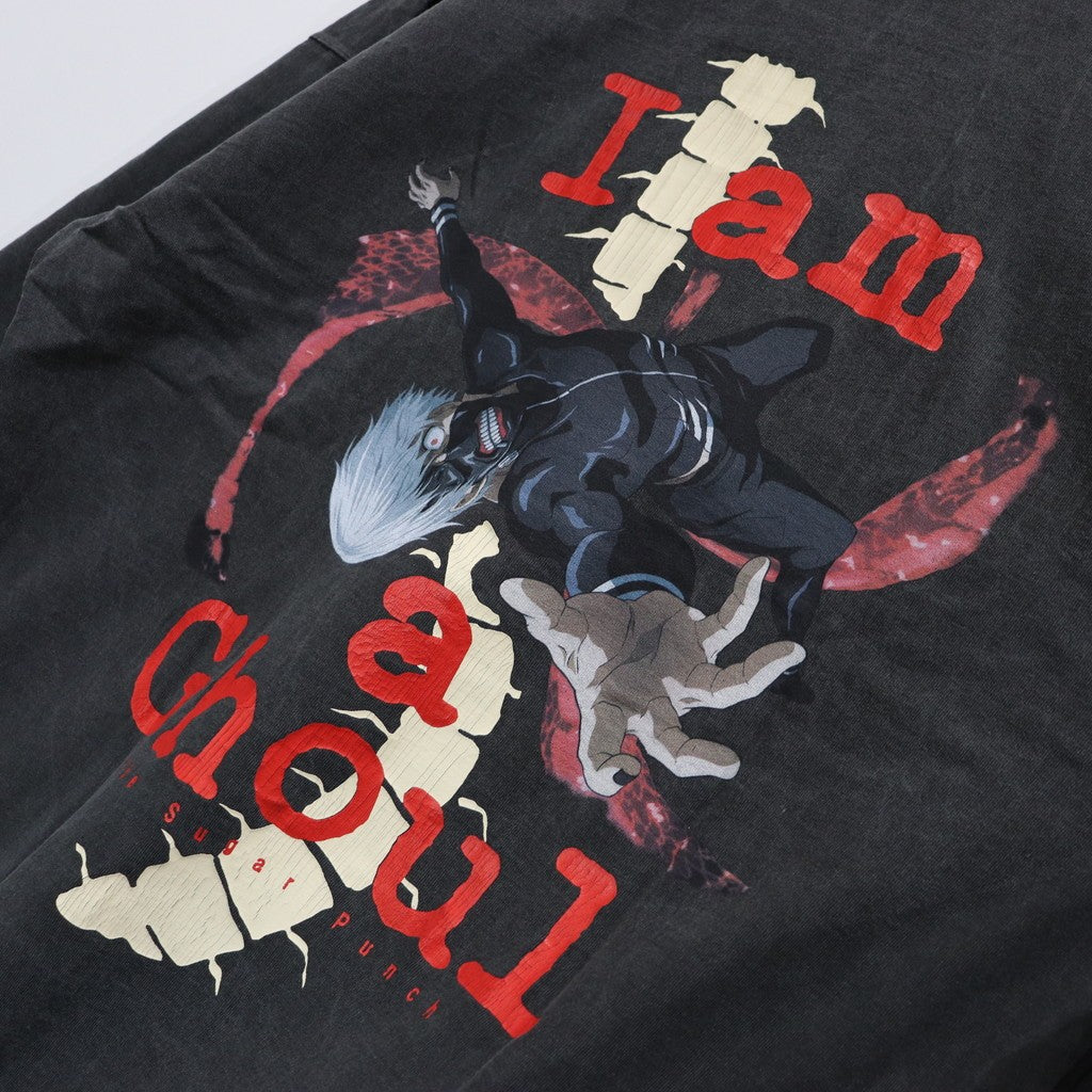 東京喰種 | 長袖T卹（金木研 BACK BORN）#黑色 [TTGM25SM005]