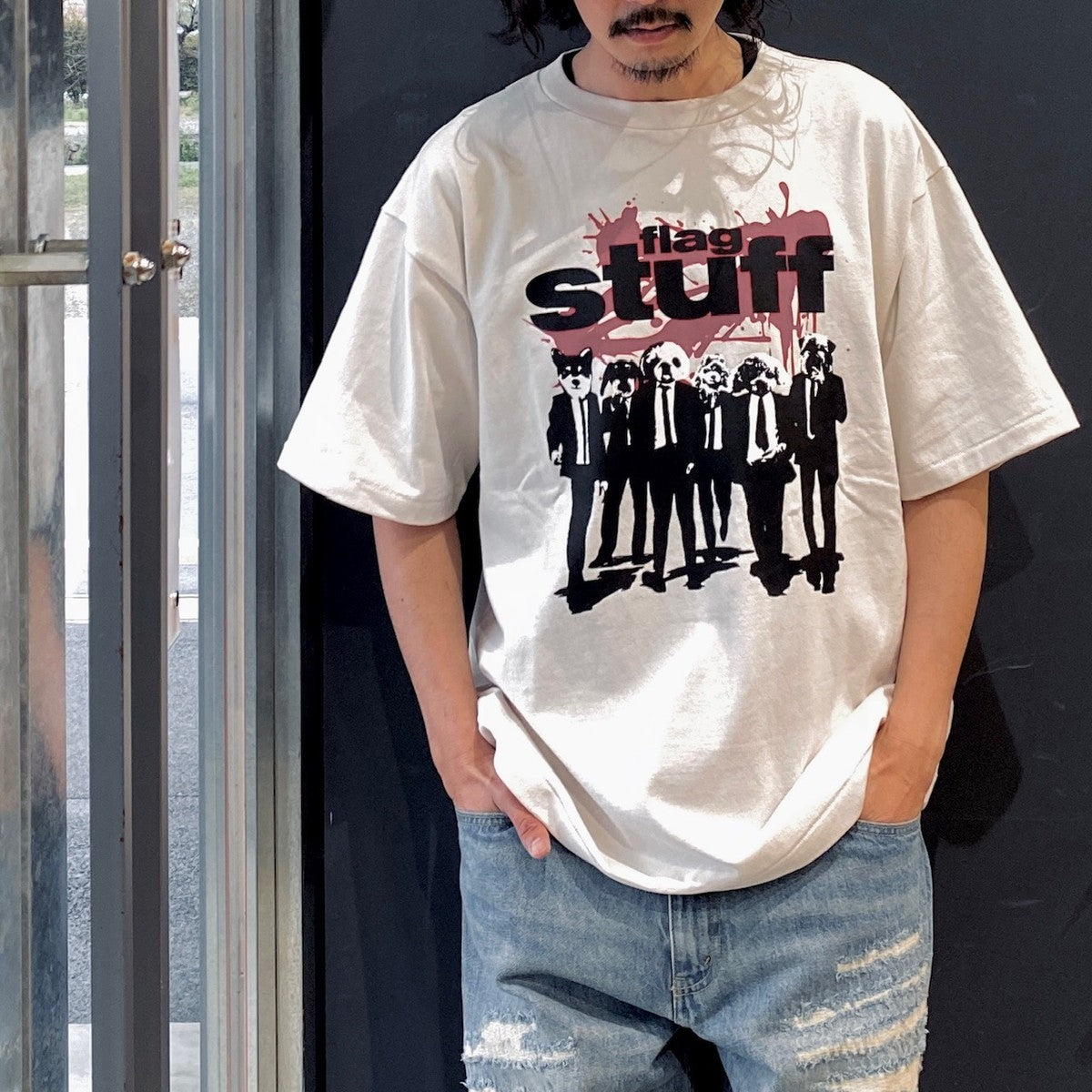 DOGS T 卹 #白色 [24SS-FS-41 / FS1441]