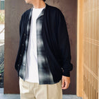 COTTON KNIT CREW NECK SWEATER ( TYPE-1 ) #BLACK [26FWE-WMK-KN01]