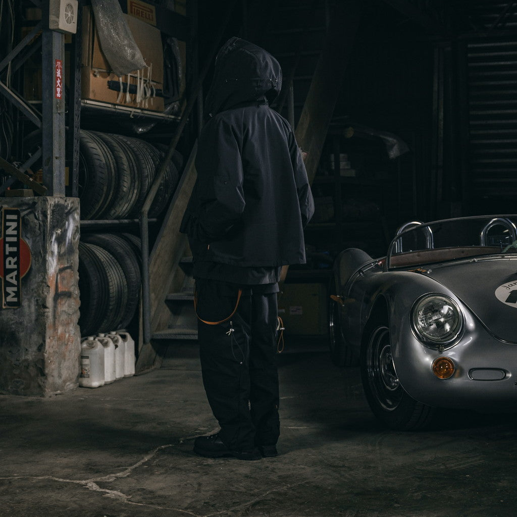 G7-1K」 Fermion-G Mountain Parka #JET BLACK [GOOPI-23AW-NOV-01