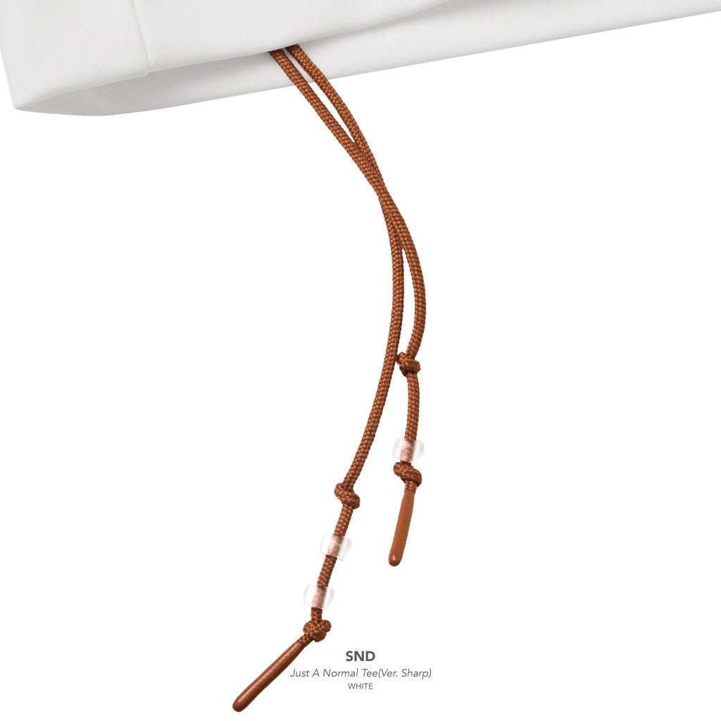 SND - Just A Normal Tee（Ver. Sharp） #White [GOOPI-26SS-MAY-04]