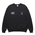 Namadama | HIGHTIMES | 圓領運動衫 #黑色 [NMD-HIGHTIMES-WM-SS01]