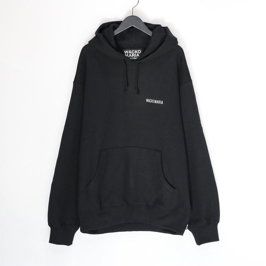 HEAVY WEIGHT PULLOVER HOODED SWEAT SHIRT #BLACK [25SSE-WMC-SS02]