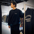 重磅圓領衛衣 #黑色 [25FWE-WMC-SS03]