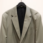 SINGLE BREASTED JACKET ( TYPE-3 ) &amp; TROUSERS #GRAYGREEN [23FW-WMO-SU03 / 23FW-WMP-TR08]