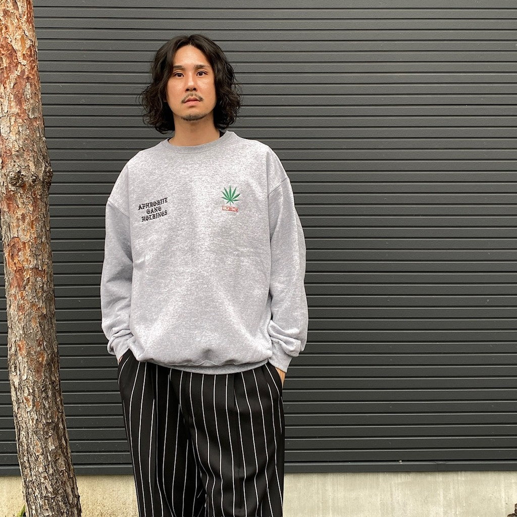 舐達麻 | HIGHTIMES | CREW NECK SWEAT SHIRT #GRAY [NMD-HIGHTIMES-WM-SS01] –  cocorozashi