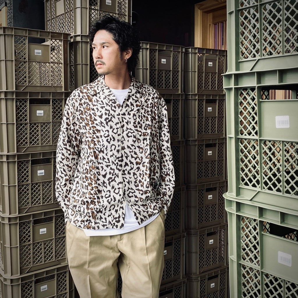 HAWAIIAN SHIRT L/S ( TYPE-3 ) #IVORY [25FW-WMS-HI03] - cocorozashi