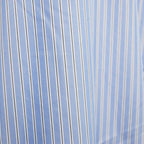 TECH REGULAR COLLAR SHIRT L/S STRIPE #SAX [BE-83026W]