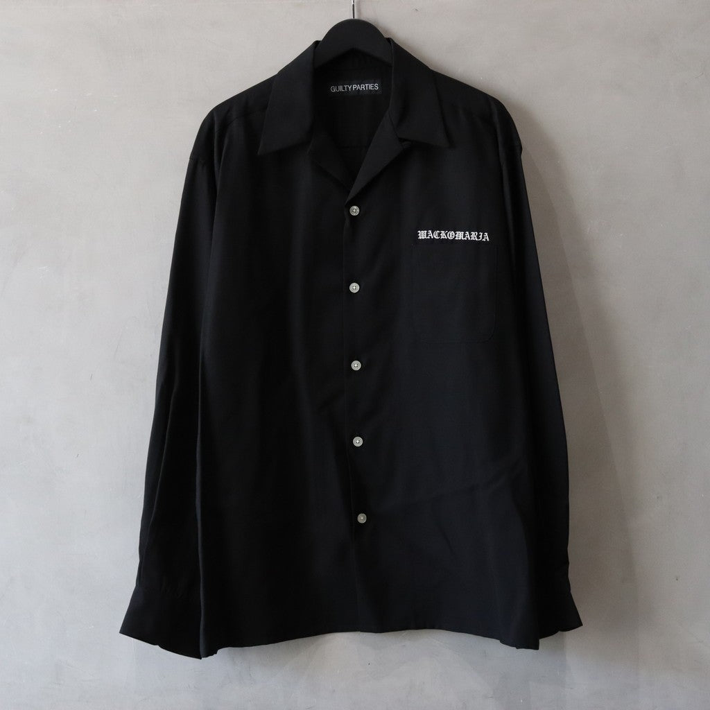 50'S SHIRT L/S (TYPE-2) #BLACK [24FW-WMS-OC11]