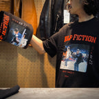 PULP FICTION | CREW NECK T-SHIRT (TYPE-4) #BLACK [PF-WM-TEE06]