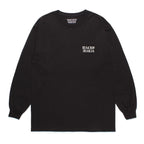 CREW NECK LONG SLEEVE T-SHIRT (TYPE-2) #BLACK [24FW-WMT-LT05]