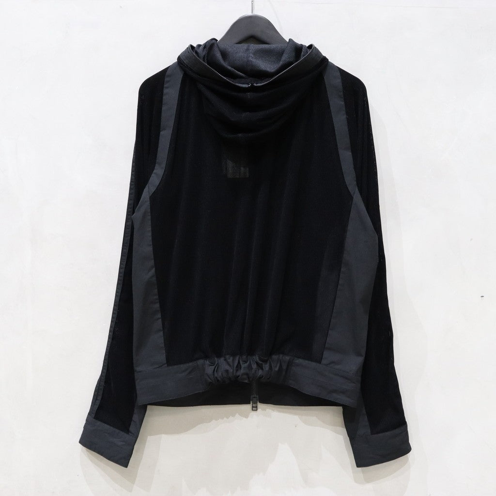 MESH HOOD 2 #black [24SS-HD02]