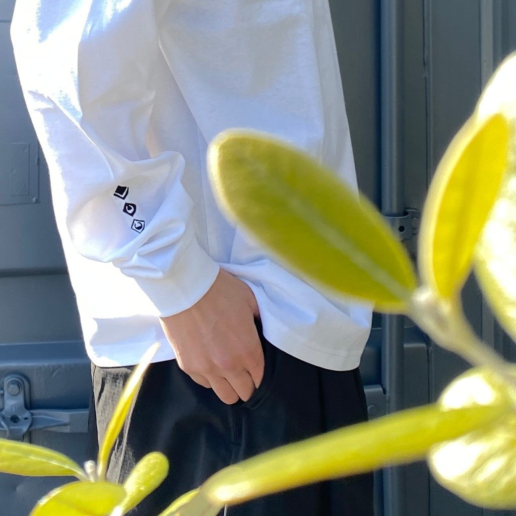 Cotton L/s T-shirt_City Country City #WHITE [CCC-241T004]