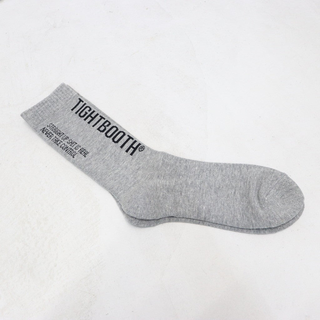LABEL LOGO SOCKS #Grey [FW25-A05]