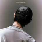 EX-9 GOOPiMADE Faux-Leather Cap #Black [GOOPI-26SS-JUL-04]