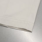 DOUBLE PLEATED CHINO TROUSERS #WHITE [23FW-WMP-PT01]