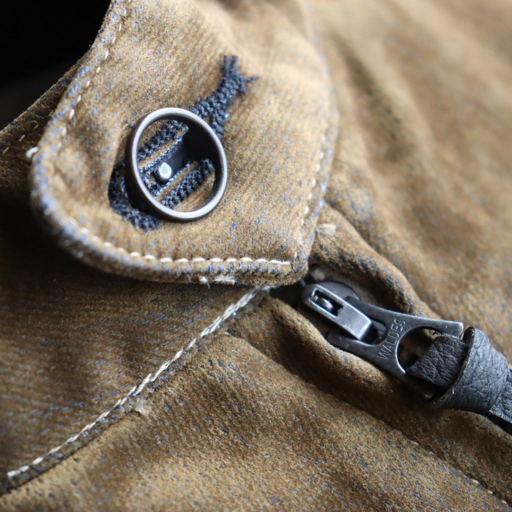 Racing Jacket (VELVET DENIM) #MOSS [M-P4-LO2]