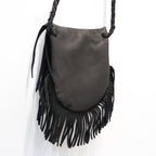 Early Morning | DOUBLE FRINGE SHOULDER #BLACK [EM2653403]