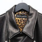 DOUBLE RIDERS LEATHER JACKET ( TYPE-2 ) #BLACK [25FW-WMO-BL03]