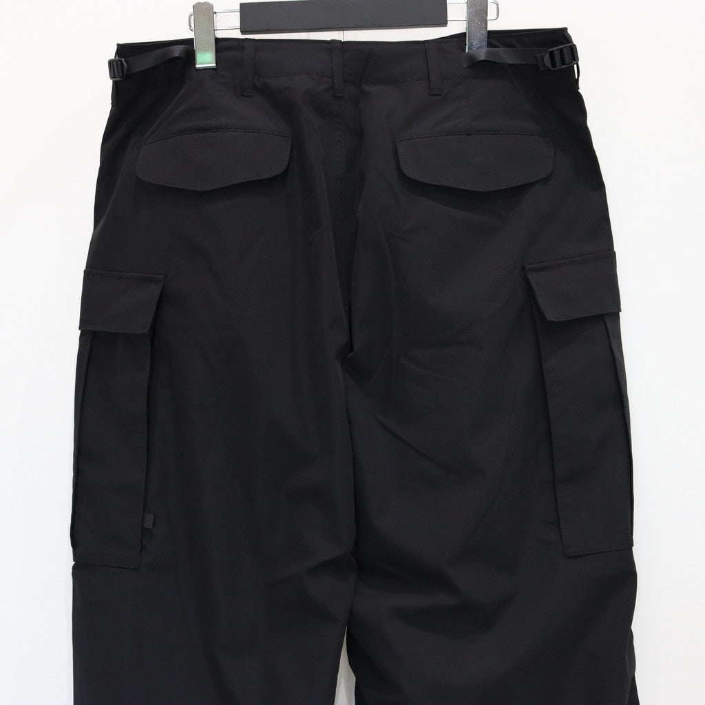 TECH RIPSTOP FIELD PANTS #BLACK [BP-41025W]