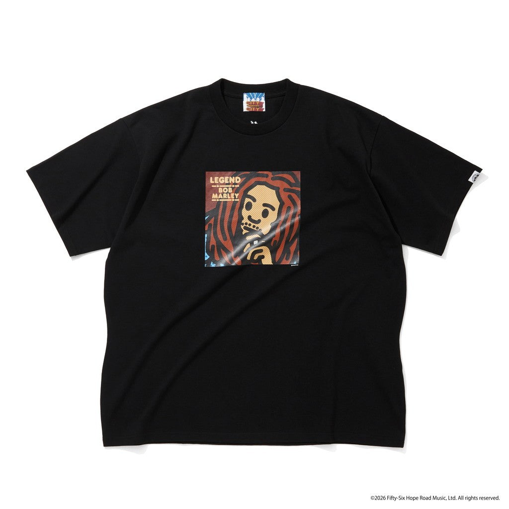 BOB MARLEY | COTTON T-SHIRT_LEGEND #BLACK [CCC-261T011]