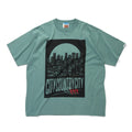 COTTON T-SHIRT_CITY LIGHTS #GREEN [CCC-261T003]