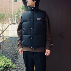 NANGA | DOWN VEST #BLACK [26FW-WMO-NA04]