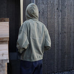SOLID LOOSE HOODY #GREEN [CES28CS13]