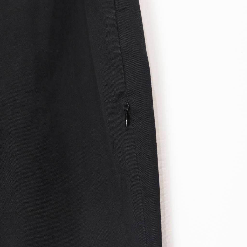 透氣斜紋棉布褲 #復古黑 [SD25F-PT04]