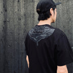 30/1 JERSEY SHORT SLEEVE GOGGLE T-SHIRT #BLACK 999 [RCCMTS725A-005100W]