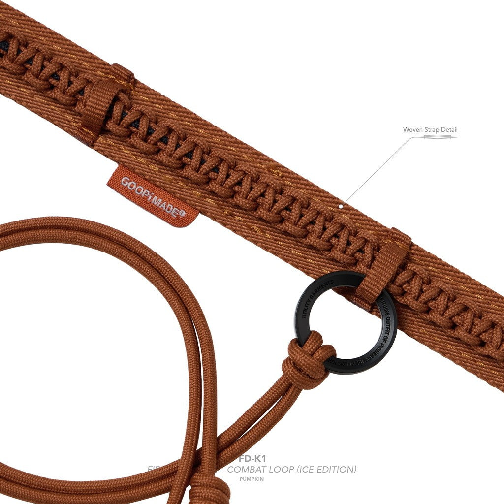 "FD-K1" FIDLOCK "Knot" 戰鬥環（冰雪版）#PUMPKIN [GOOPI-25SS-JUL-01]