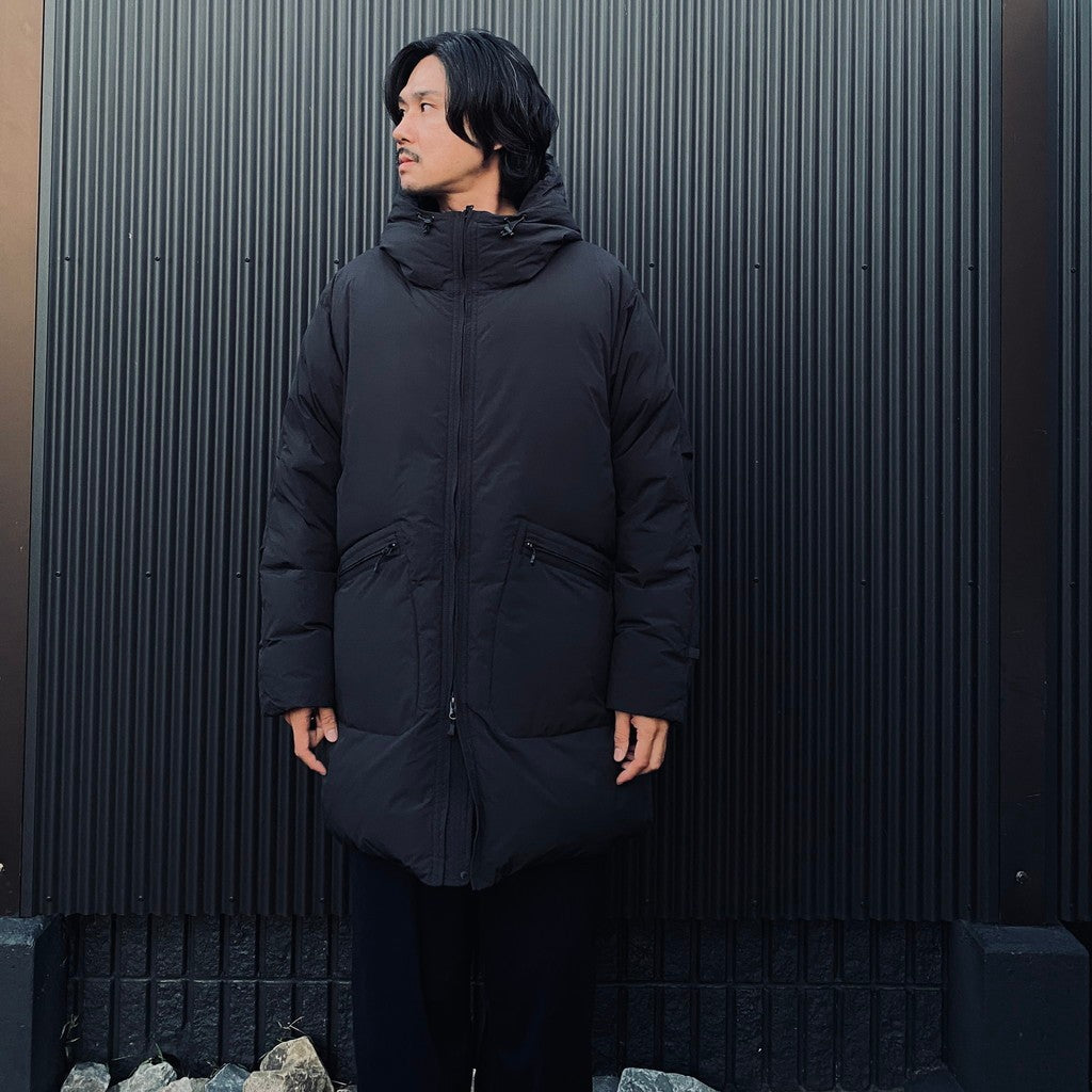 TECH 2WAY CADET DOWN PARKA #BLACK [BW-42026W]