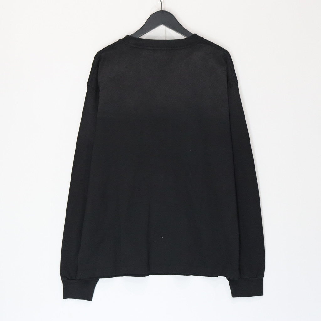 FADE L/S TEE #BLACK [25SS-FS-41 / FS1755]