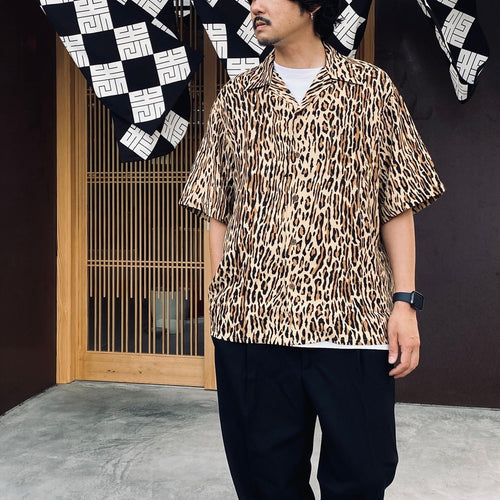 HAWAIIAN SHIRT S/S ( TYPE-4 ) #BROWN [26SS-WMS-HI06]