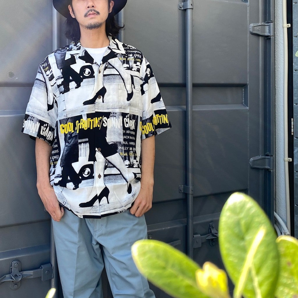 BLUE NOTE | HAWAIIAN SHIRT S/S -TYPE 4- #ONE [BLUENOTE-WM-HI04]