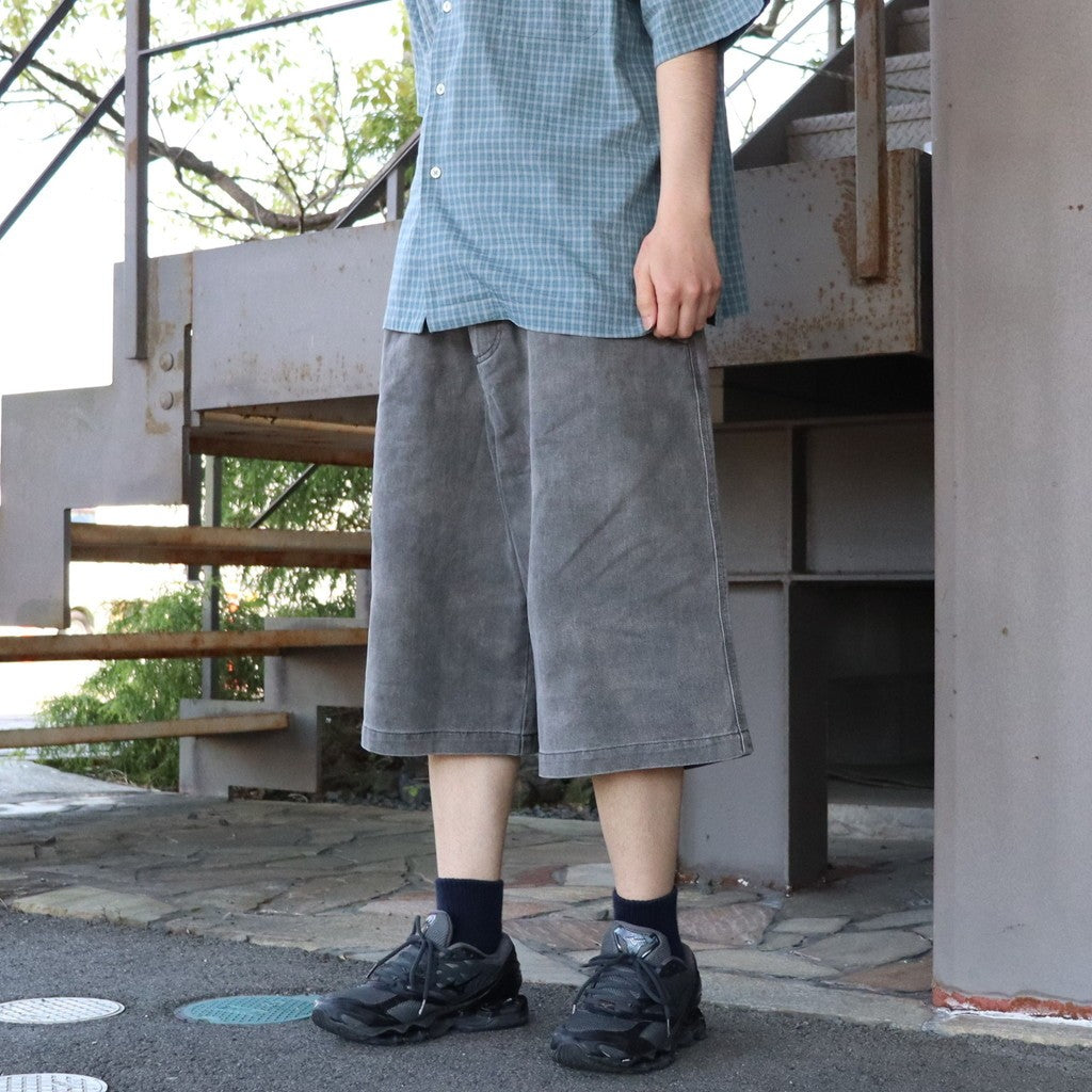 Cotton Twill Skate Shorts #Vintage Black [SD26S-PT08]
