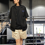 BLUE NOTE | HAWAIIAN SHIRT S/S -TYPE 2- #BLACK [BLUENOTE-WM-HI02]