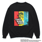 CHET BAKER | CREW NECK SWEAT SHIRT ( TYPE-2 ) #BLACK [CHETBAKER-WM-SS08]
