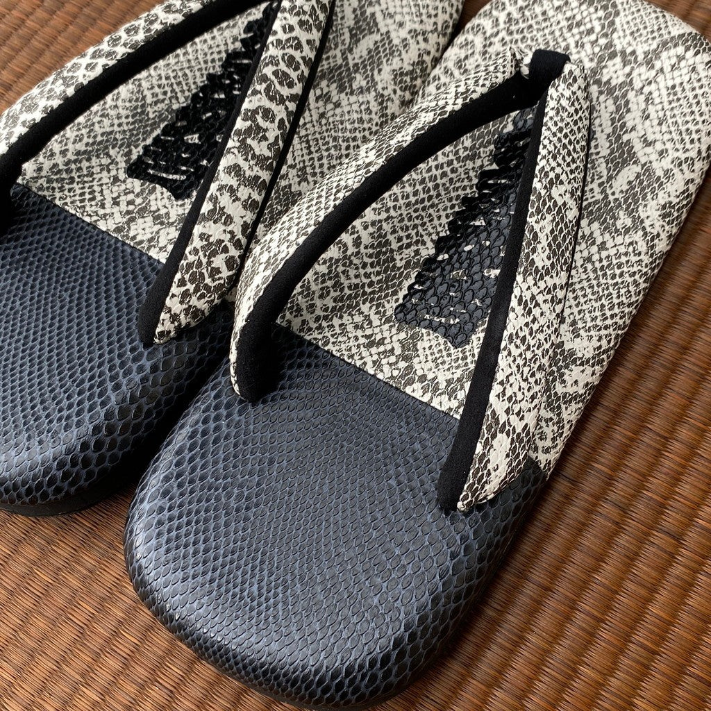 辻屋本店 | 粋軽雪駄コンビ #white [BV-GA2600410]