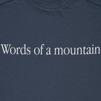 MARMOT | MMWCCC EVERYWHERE T-SHIRT_WORDS OF MOUNTAIN #BLUE [CCC-251C005]