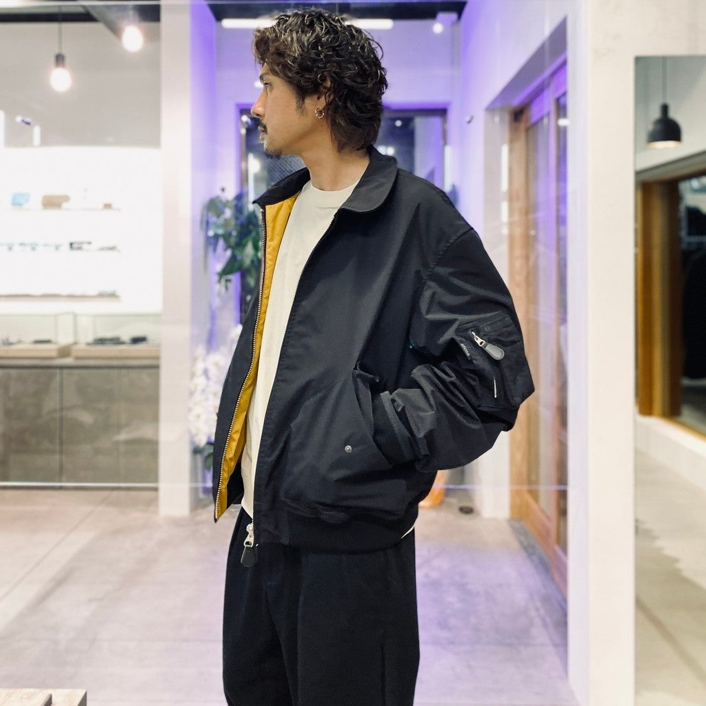 Reversible Flight Jacket #Black [SD25F-JK05]